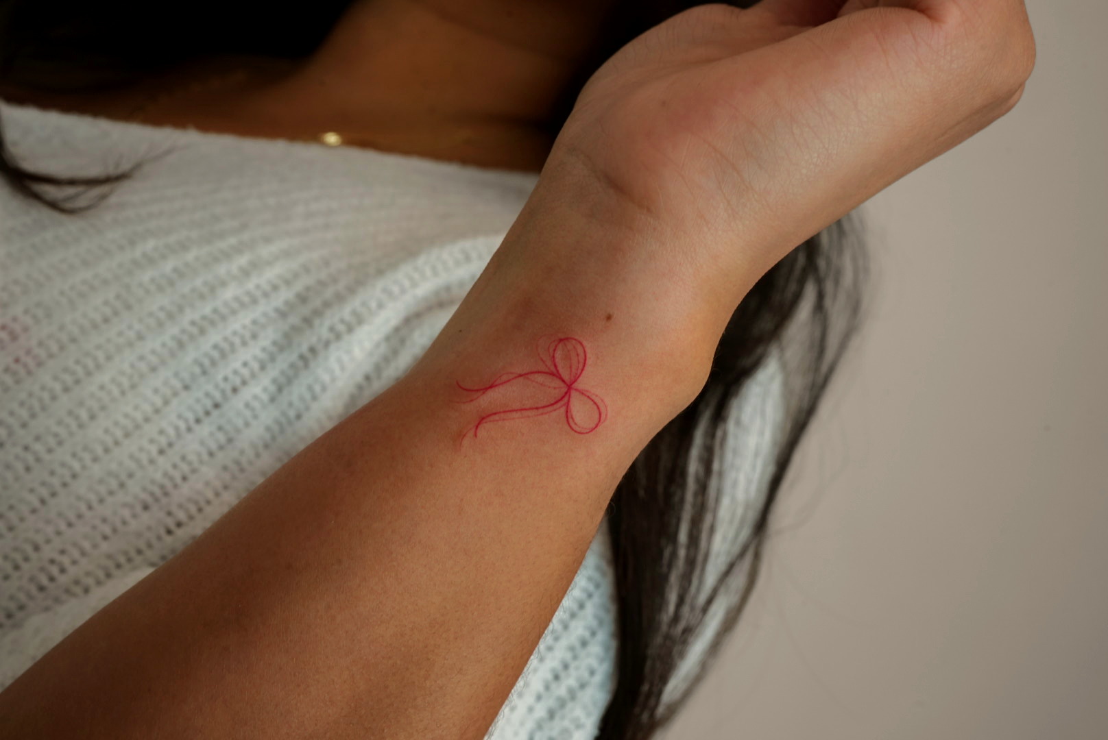 Fine-line tattoo by Studio KEJ